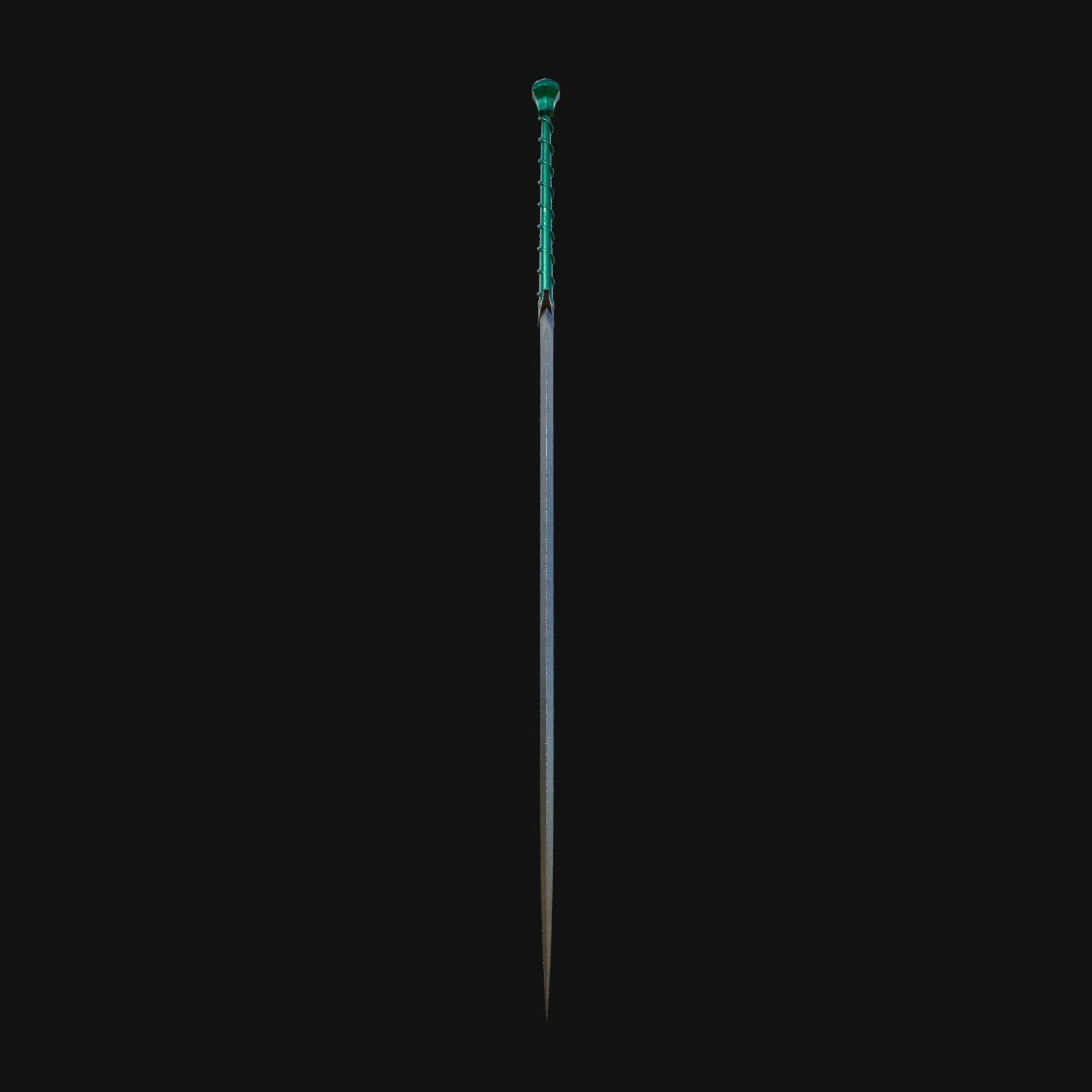 Celestial Guardian Radiant 3D Model Sword of Cosmic Might 3D model_6