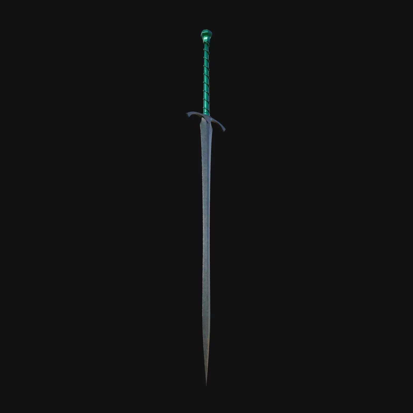 Celestial Guardian Radiant 3D Model Sword of Cosmic Might 3D model_0