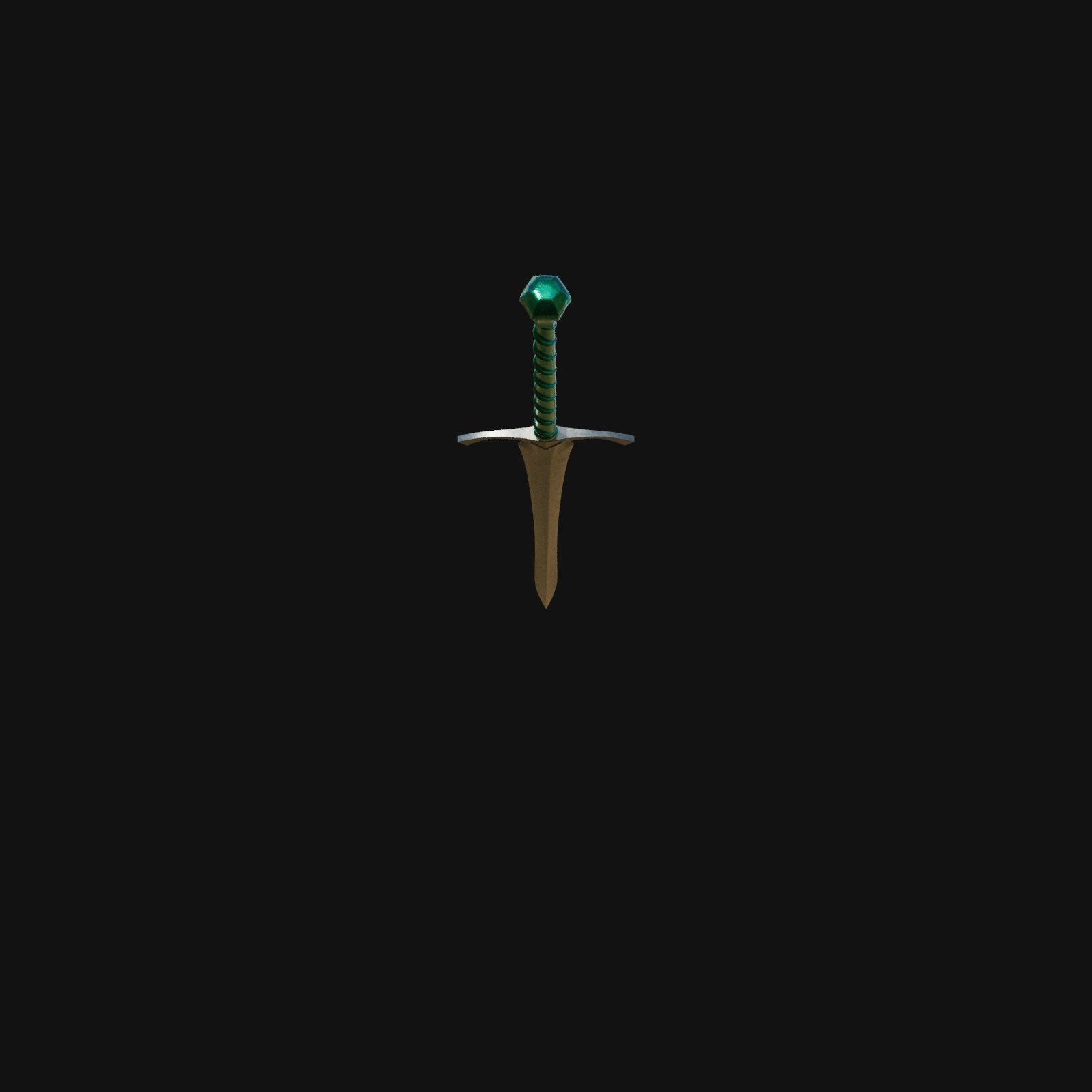 Celestial Guardian Radiant 3D Model Sword of Cosmic Might 3D model_8