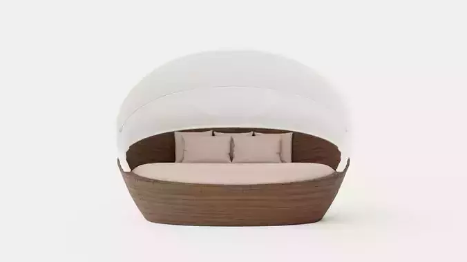 Ninja sunbed with canopy