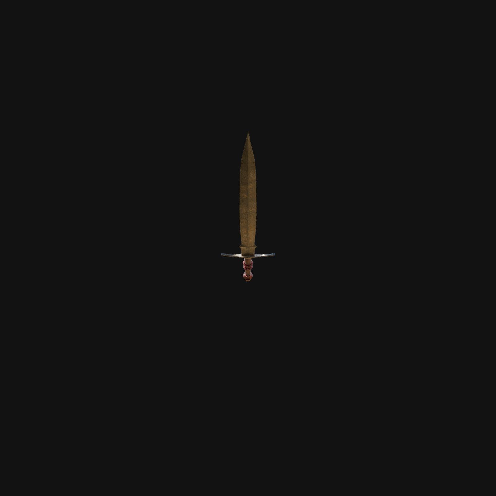 Masterful Blade Exquisite 3D Model Sword for Digital Warriors 3D model_6