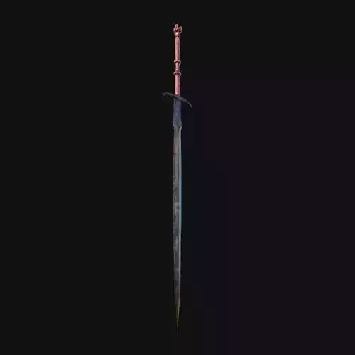 Masterful Blade Exquisite 3D Model Sword for Digital Warriors