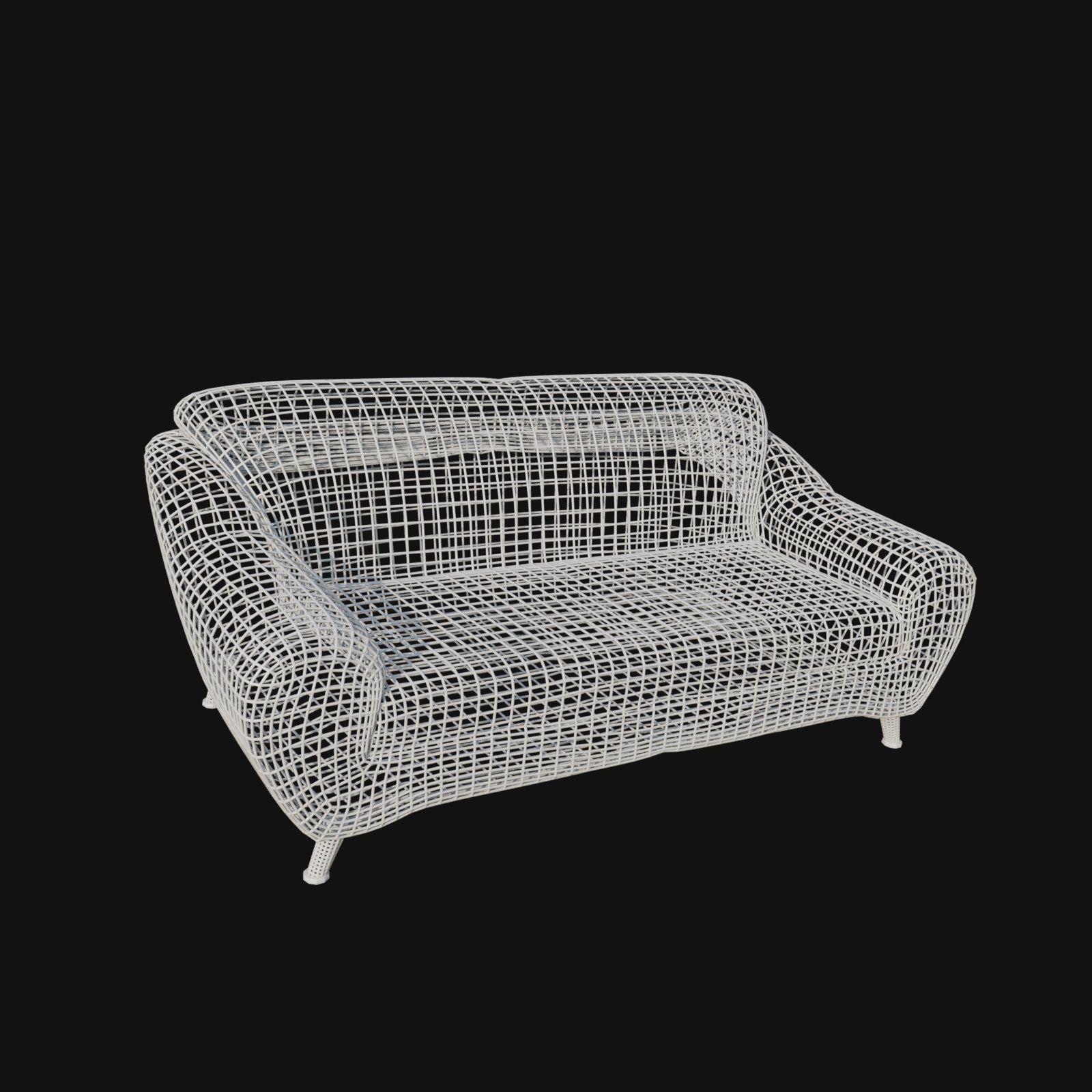 3d Sits Mynta sofa 3D model_2