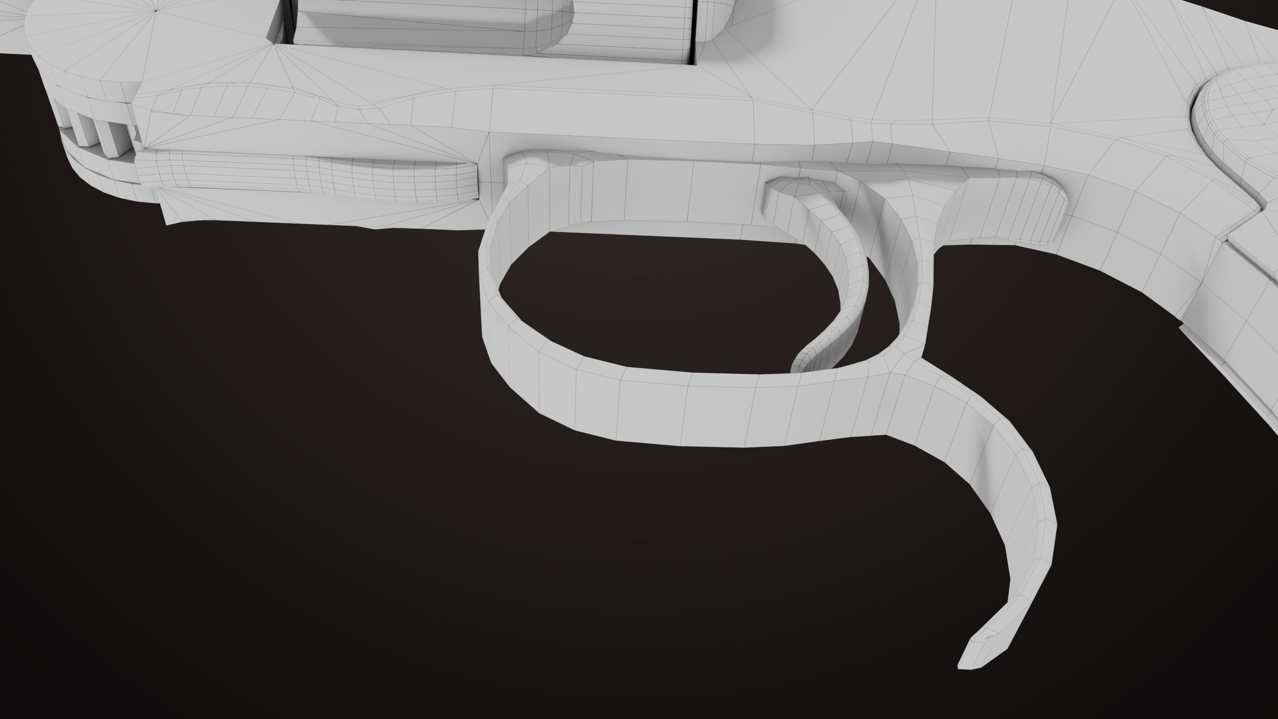 Revolver 02 Generic Silver All PBR Unity UE Textures Low-poly 3D model_32