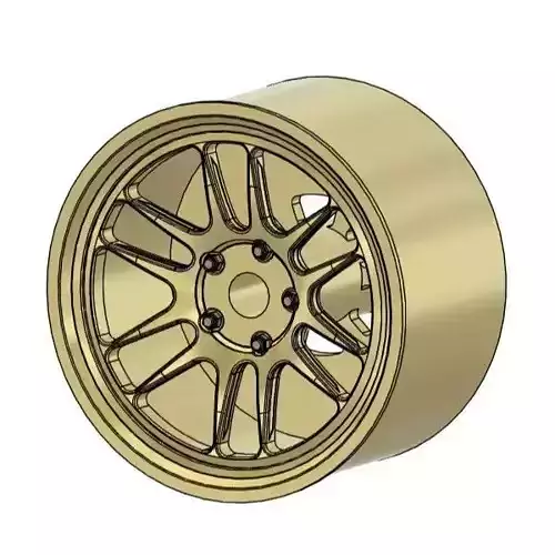 COSMIS XT 206R RIMS FOR DIECAST 64 SCALE 3D print model