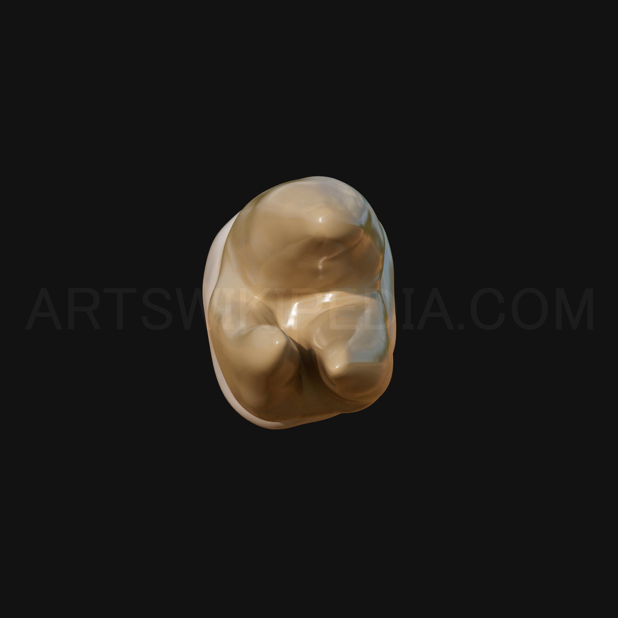 3D Model of Maxillary Left third moler 3D model_6