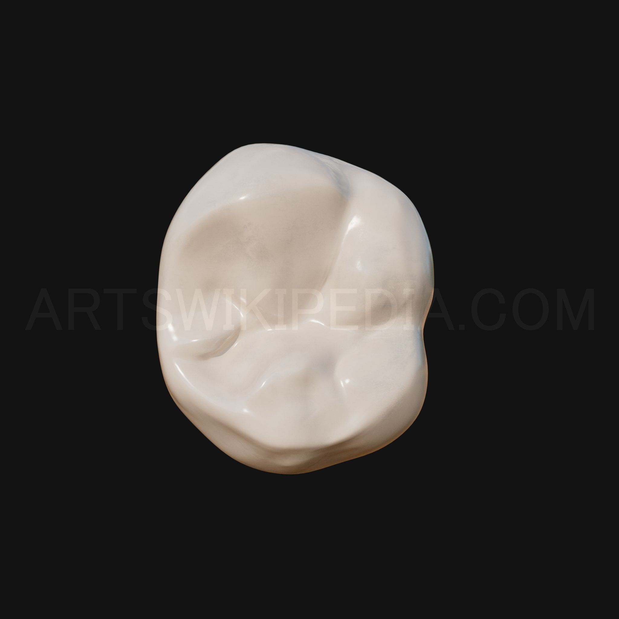3D Model of Maxillary Left third moler 3D model_3