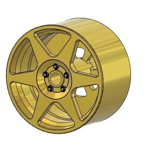 FIFTEEN52 EVO RIMS FOR DIECAST 64 SCALE 3D print model