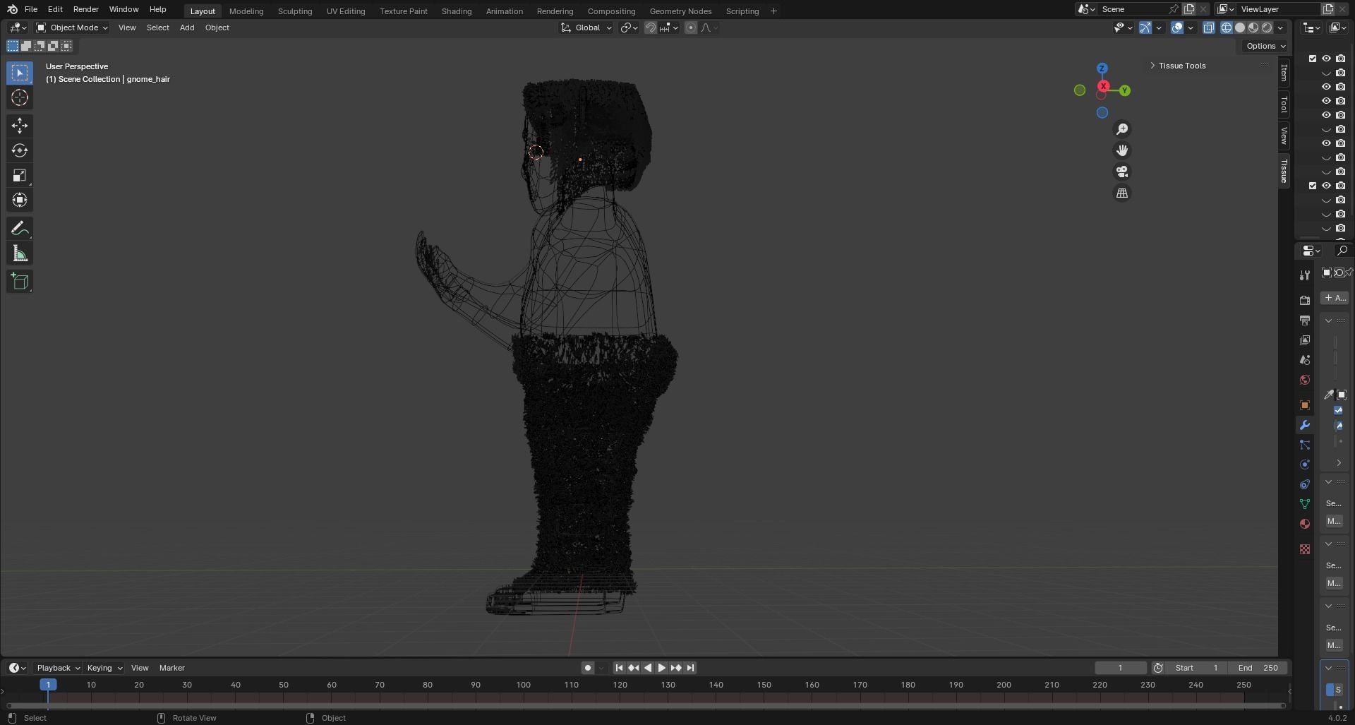 Gnome Elemental Earth 3D print model_5