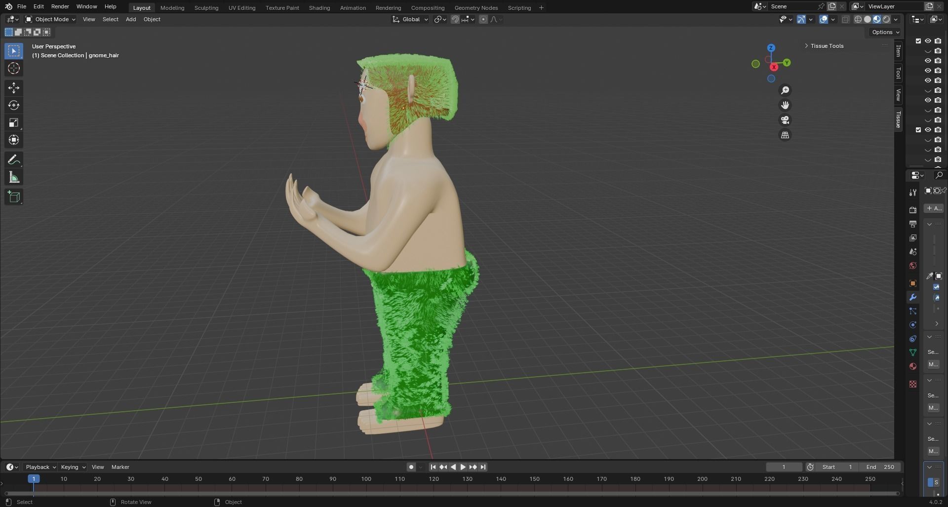 Gnome Elemental Earth 3D print model_1