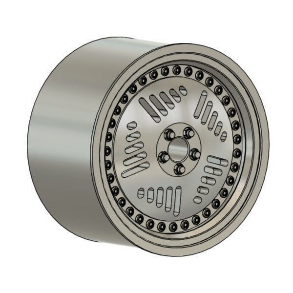 FIFTEEN52 MULLET RIMS FOR DIECAST 64 SCALE 3D print model_1