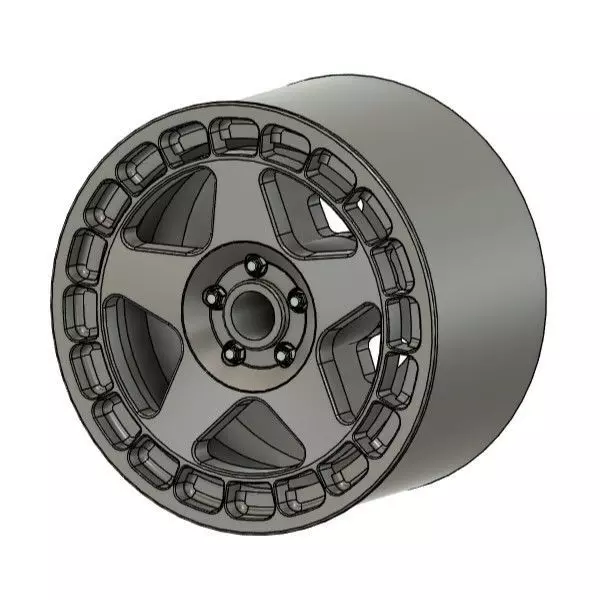 FIFTEEN52 TURBOMAC RIMS FOR DIECAST 64 SCALE 3D print model_0