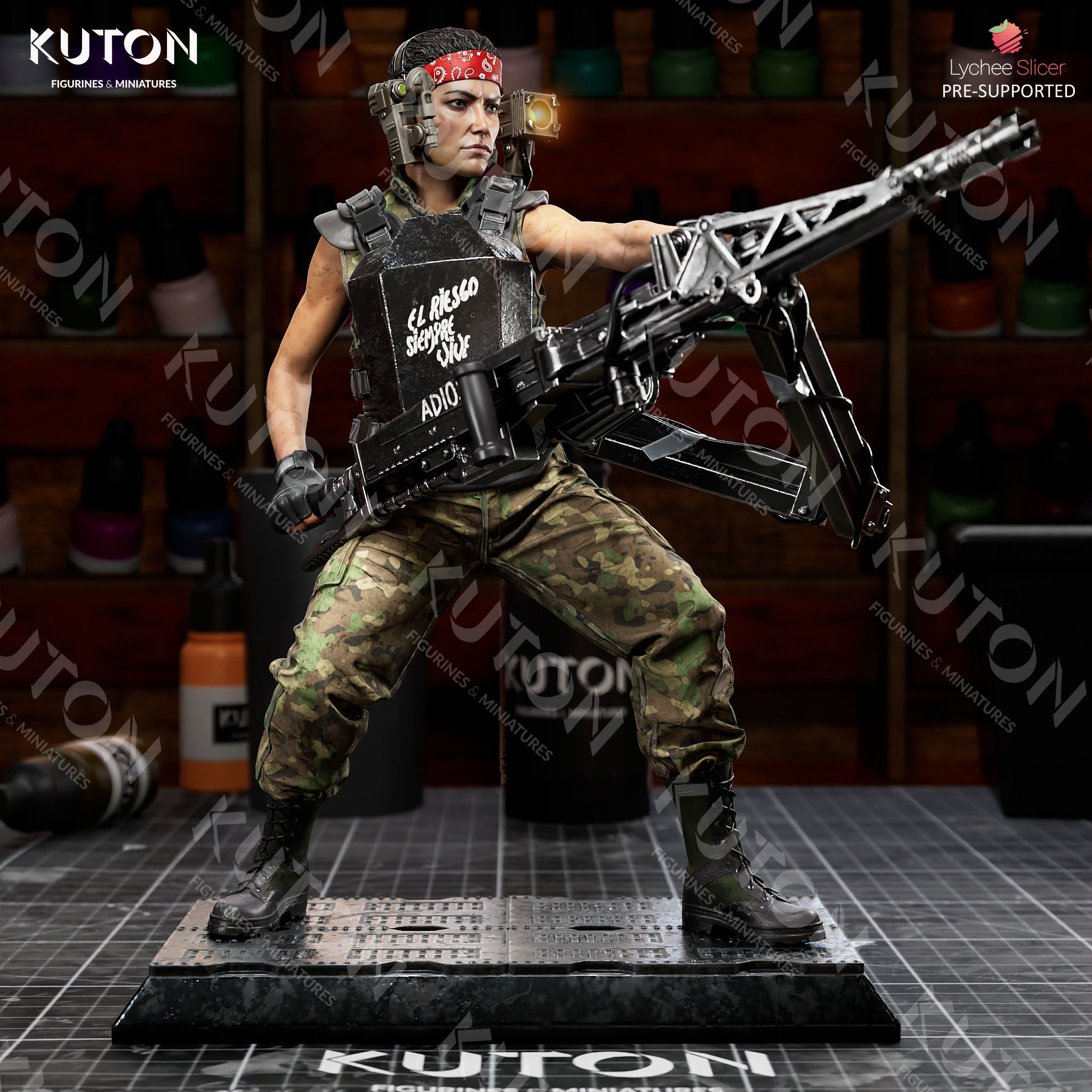 Private Vasquez 3D print model_3