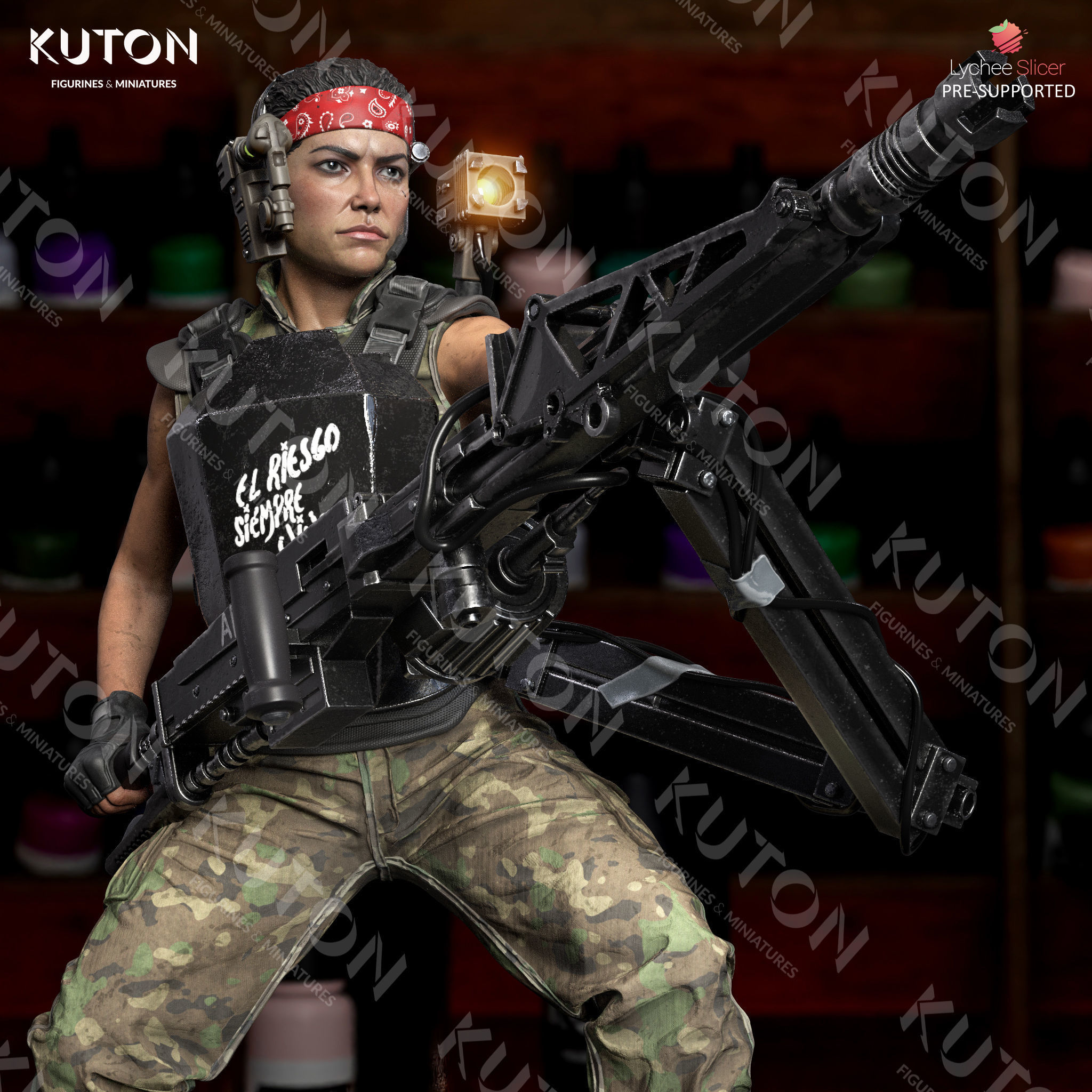 Private Vasquez 3D print model_2