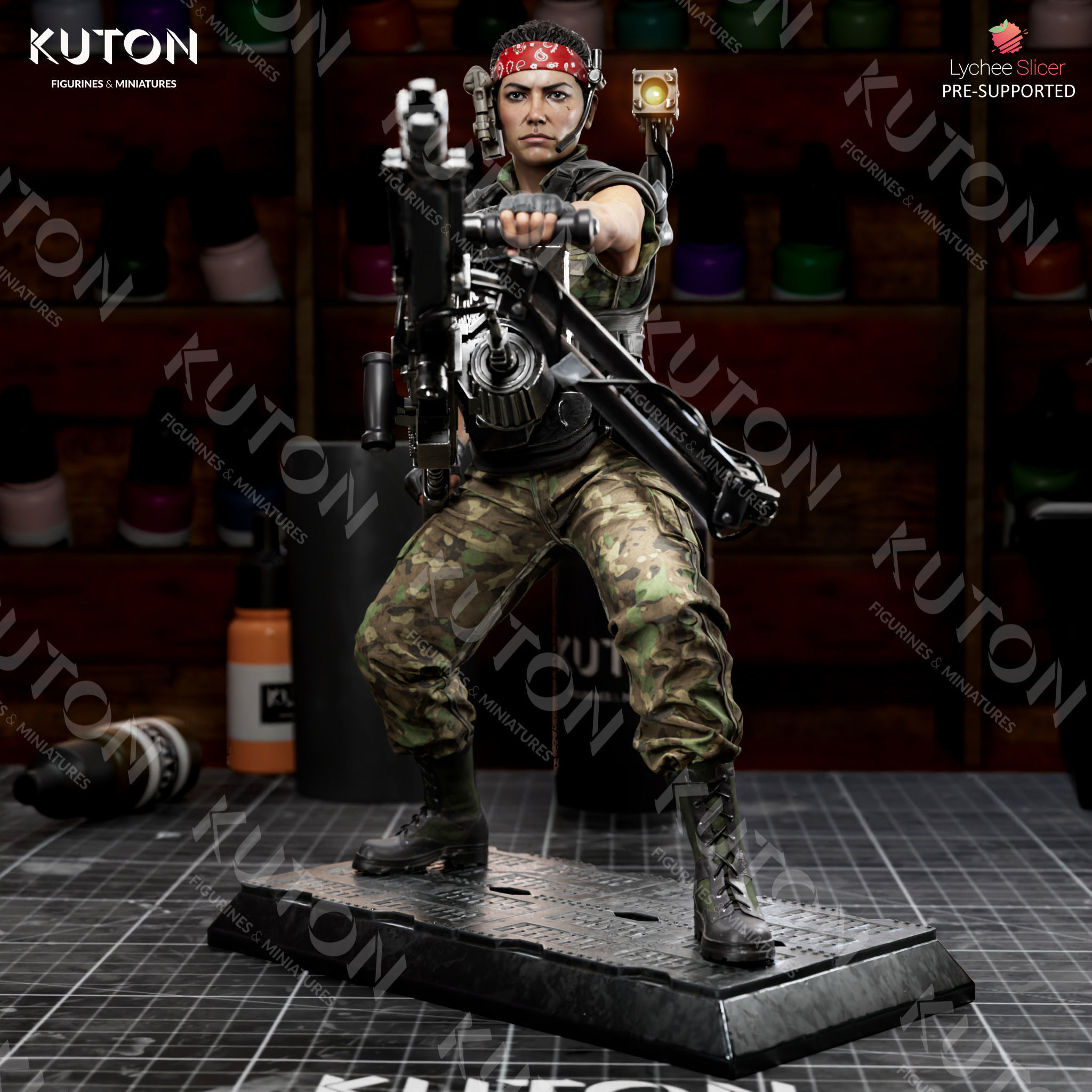 Private Vasquez 3D print model_4