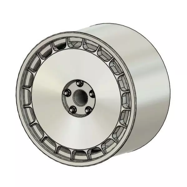 HRE 935 RIMS FOR DIECAST 64 SCALE 3D print model_0