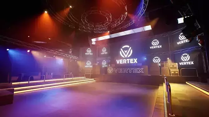 Nightclub - The heart of a Japanese nightlife Low-poly 3D model