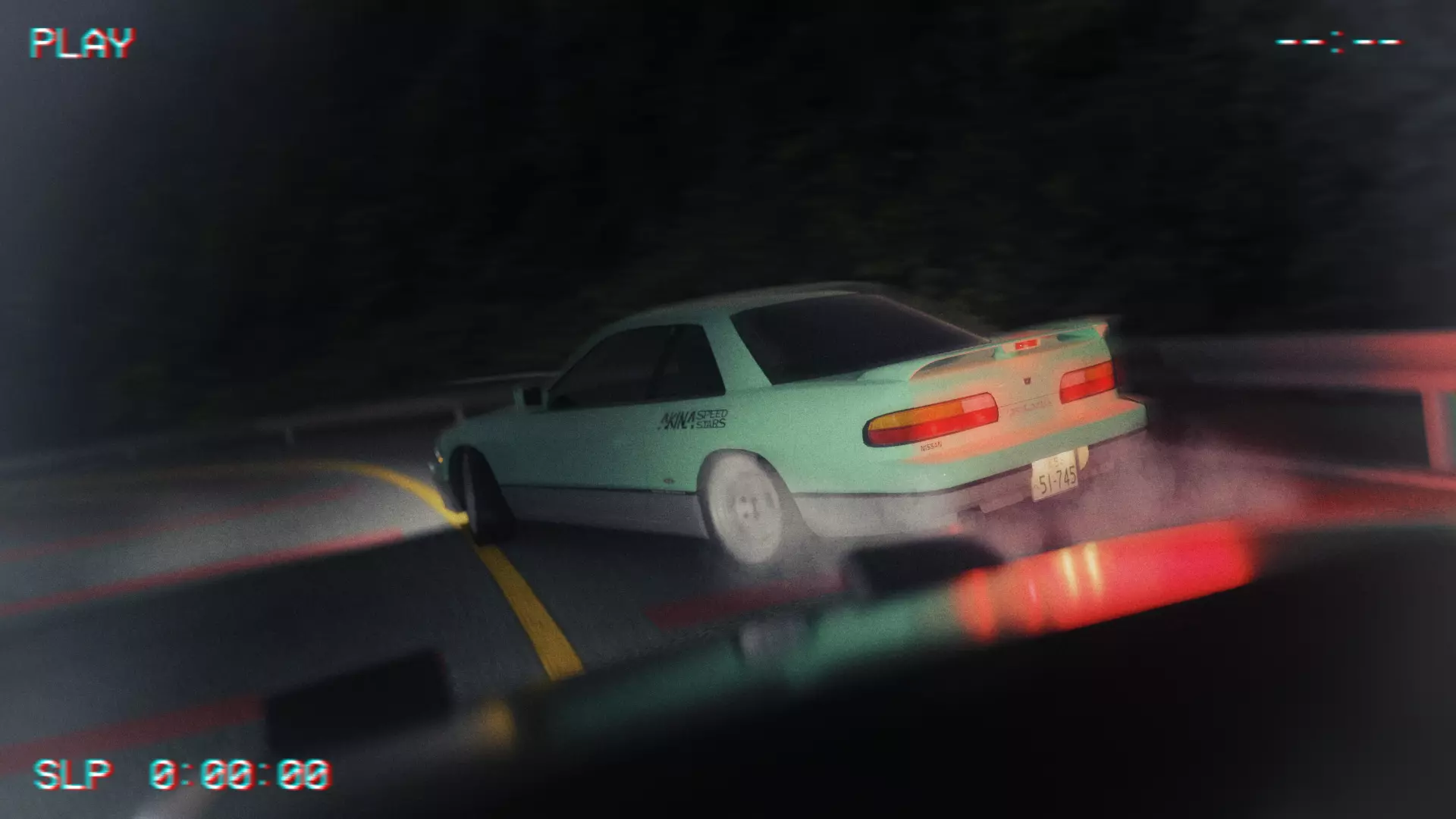 Nissan Silvia S13 Iketani style Low-poly 3D model_0