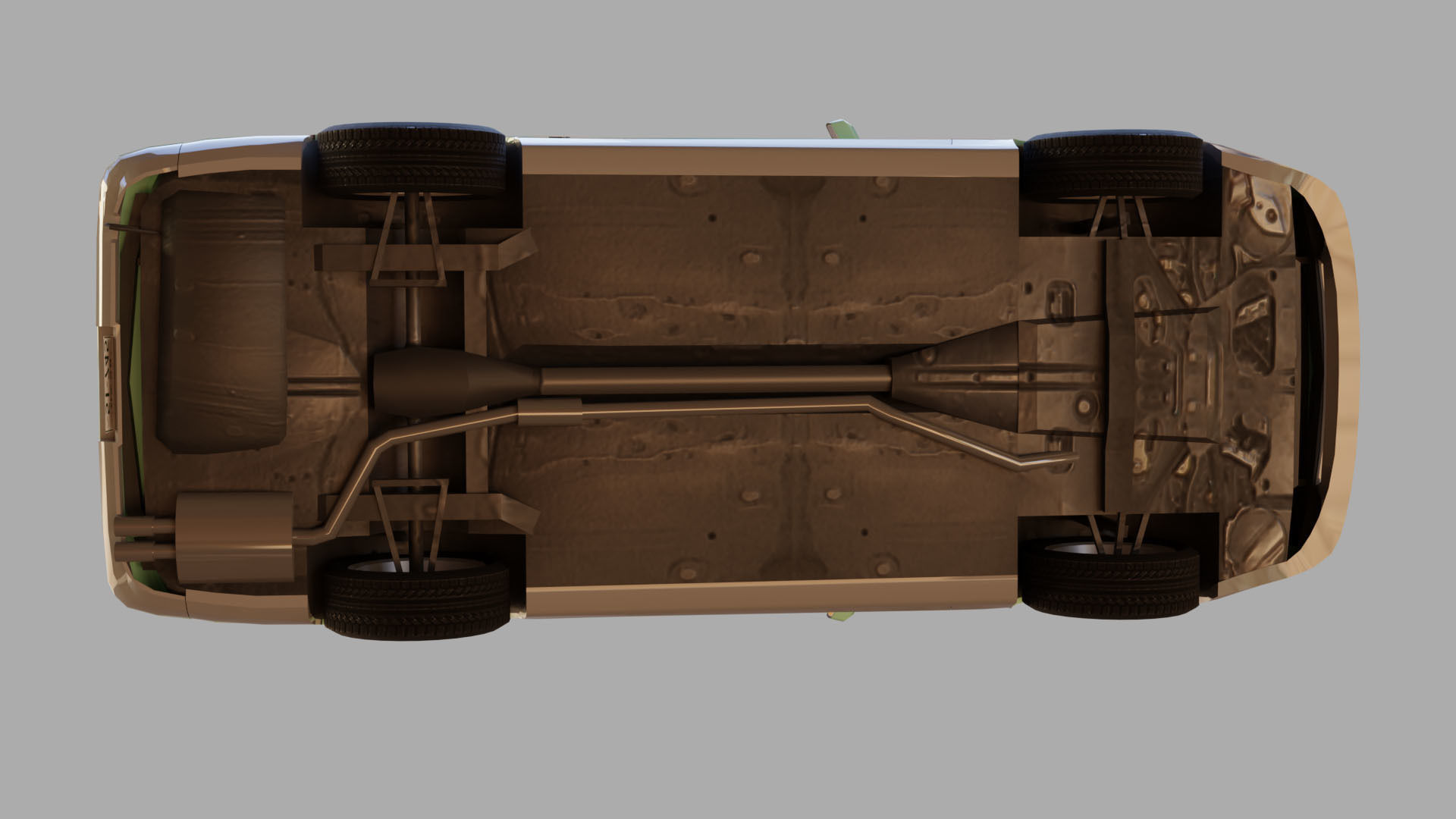 Nissan Silvia S13 Iketani style Low-poly 3D model_13