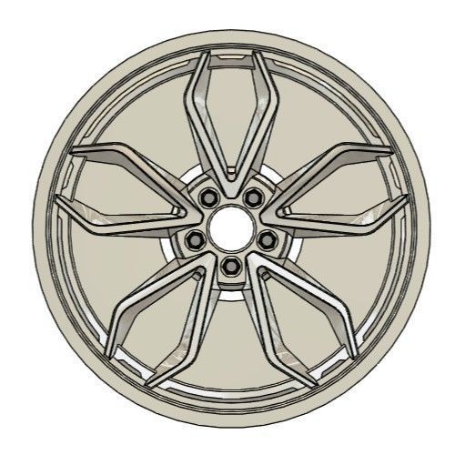 HRE S201H RIMS FOR DIECAST 64 SCALE 3D print model_2