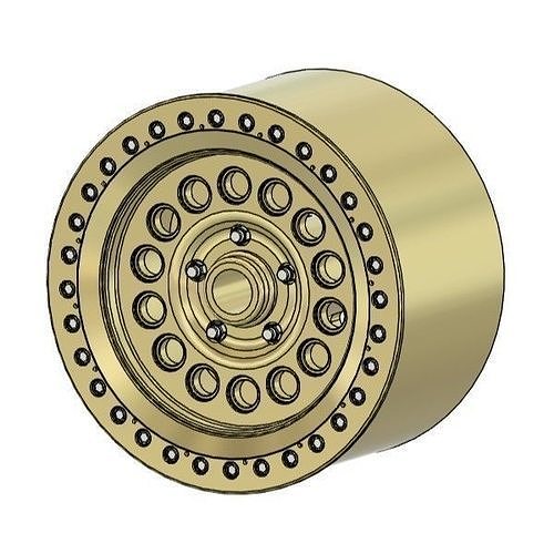 REKON B57B RIMS FOR DIECAST 64 SCALE 3D print model