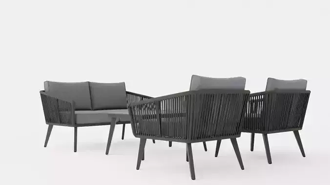 Hunneslatt lounge group