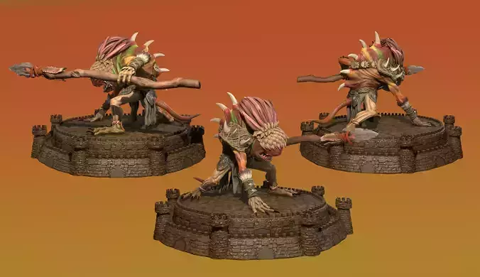 Heroes 3 Infernal Troglodyte and Shakti Dungeon 