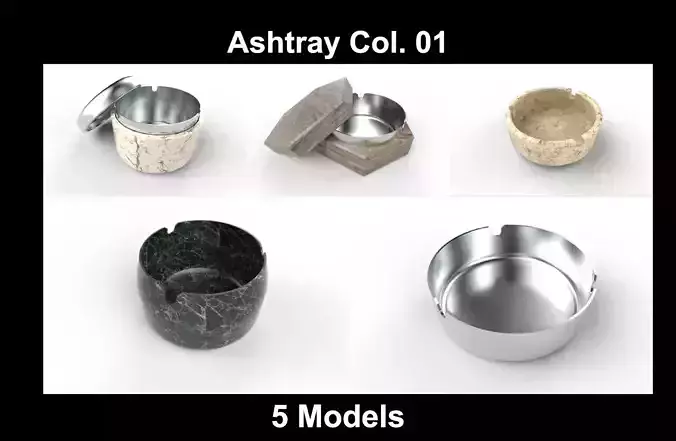 Ashtray Collection 01 