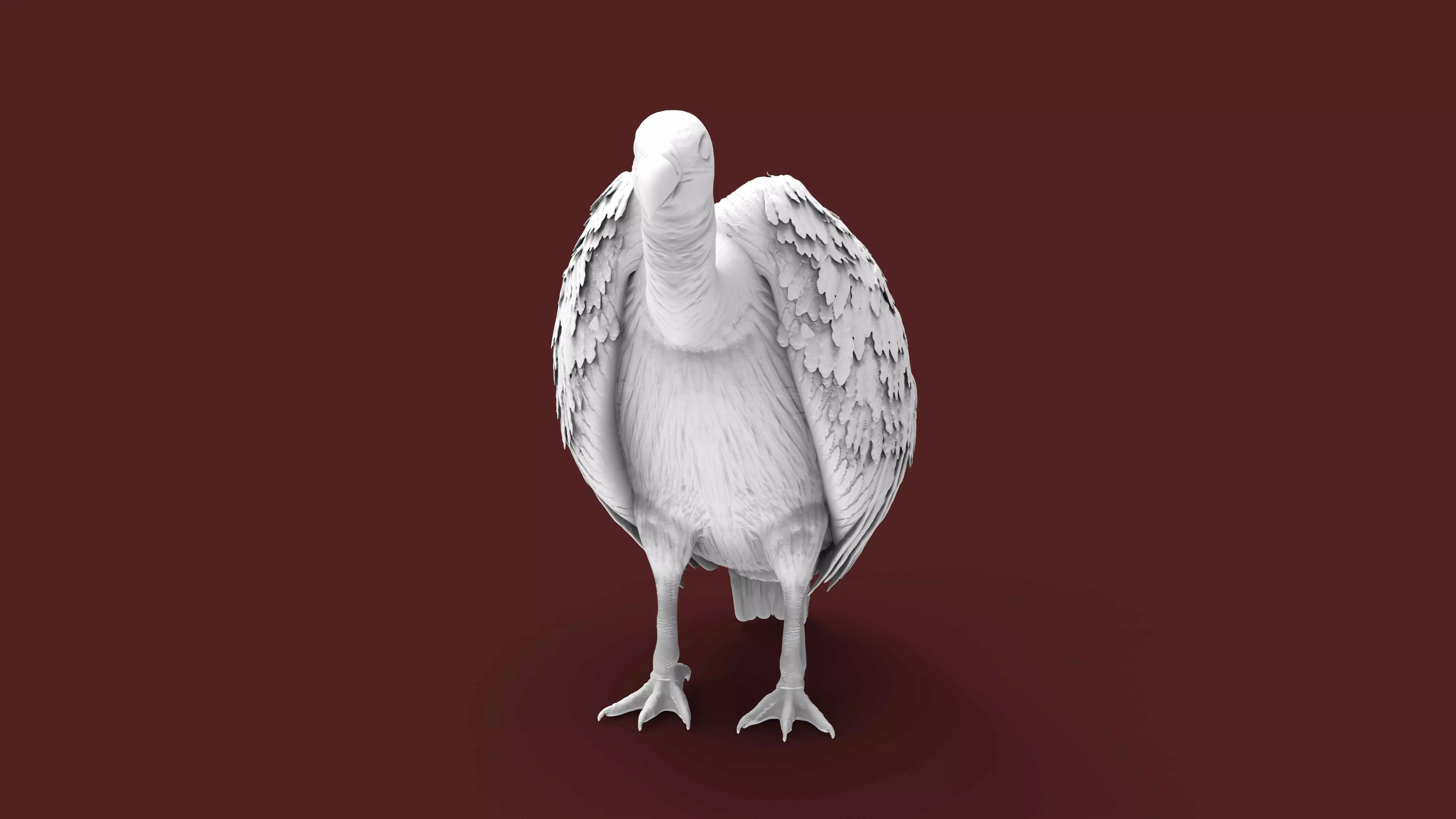 vulture 3D print model_0