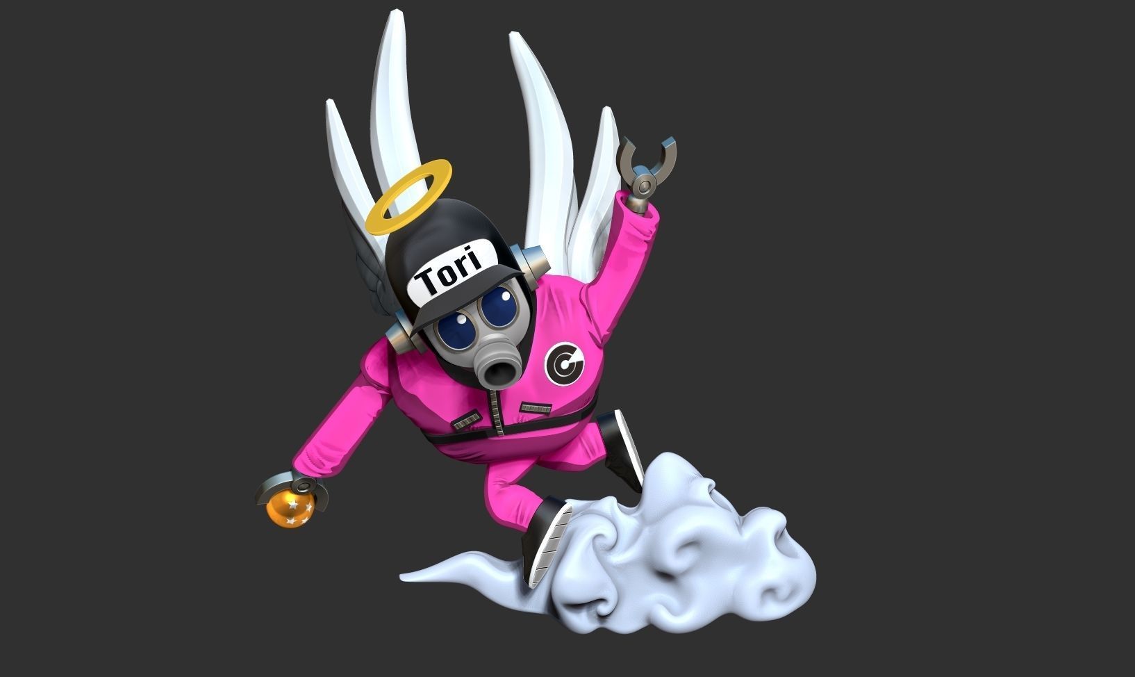 Toribot - Akira Toriyama 3D print model_17