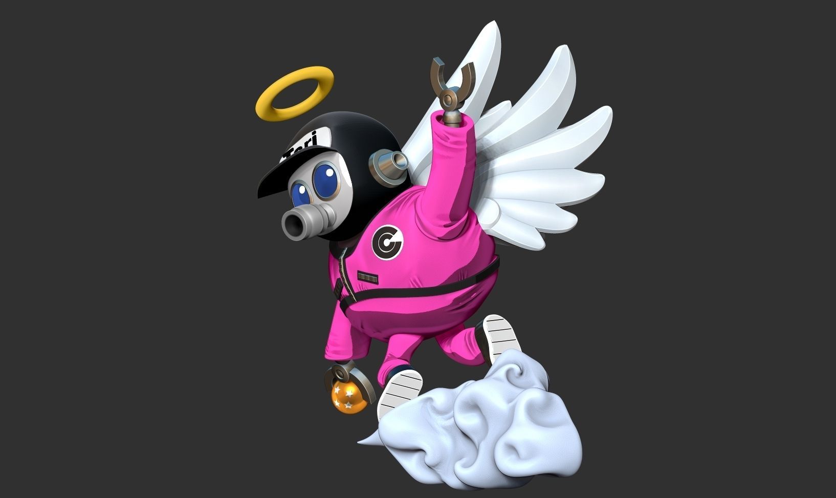 Toribot - Akira Toriyama 3D print model_11