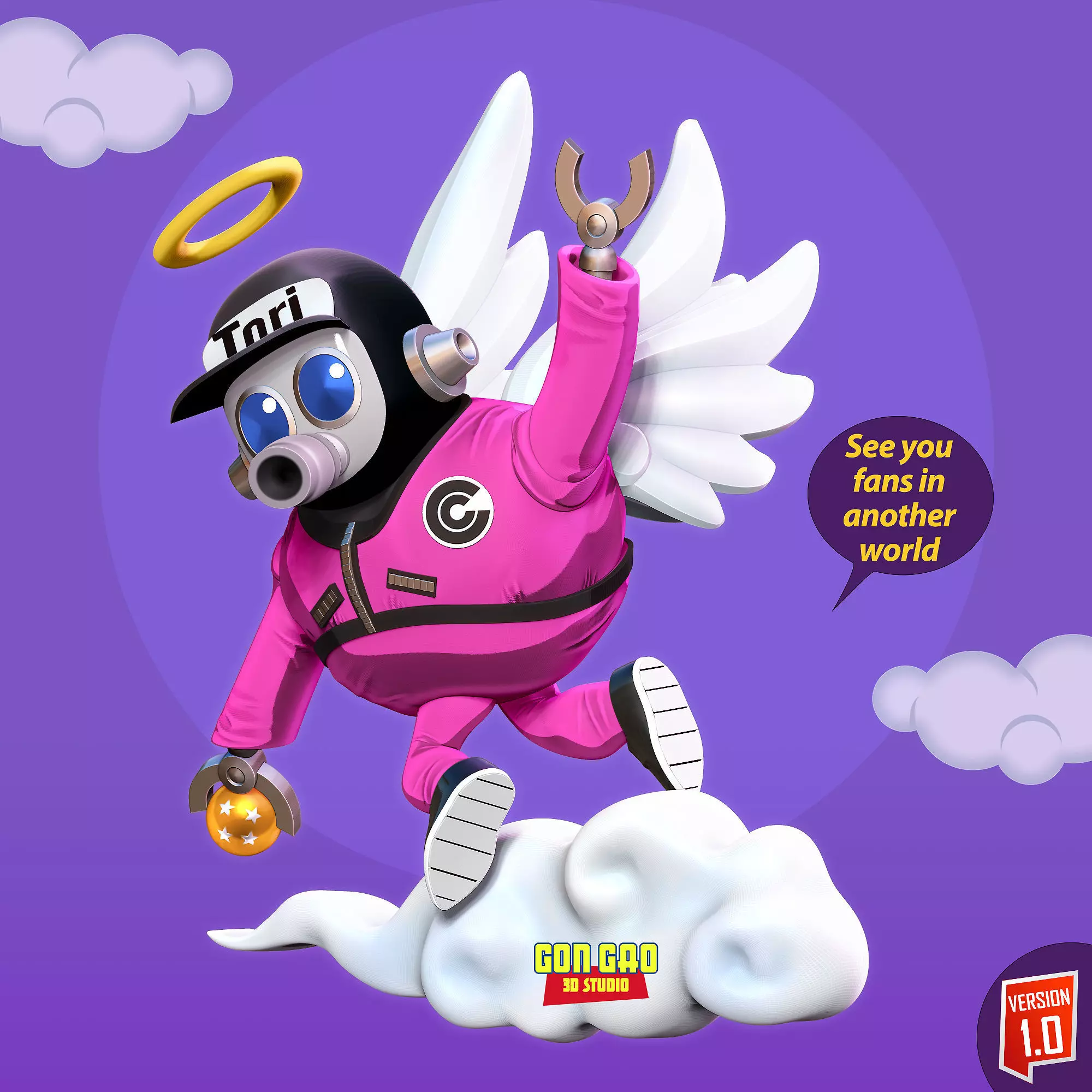 Toribot - Akira Toriyama 3D print model_0