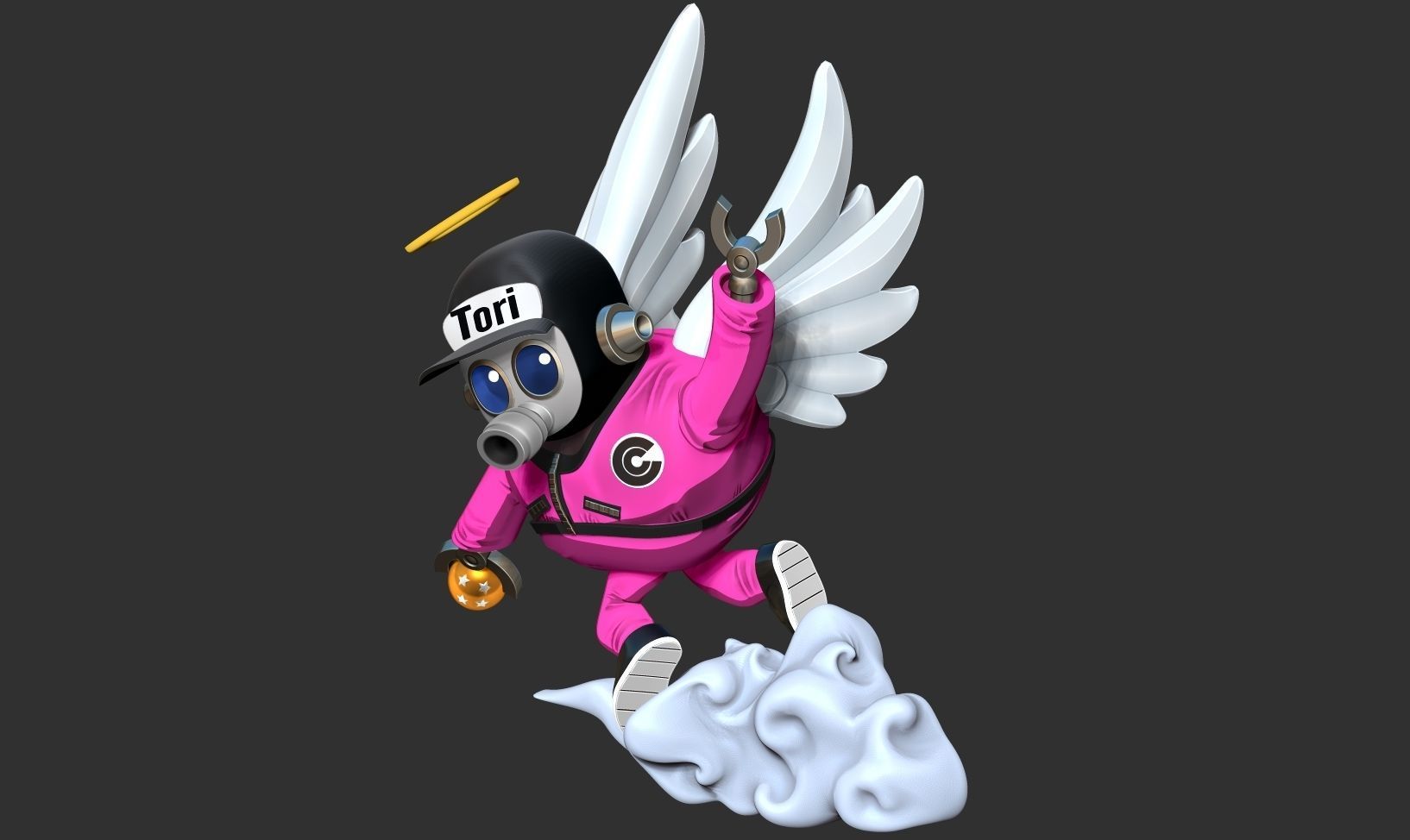 Toribot - Akira Toriyama 3D print model_15