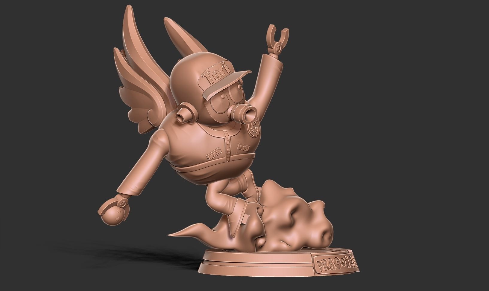 Toribot - Akira Toriyama 3D print model_14