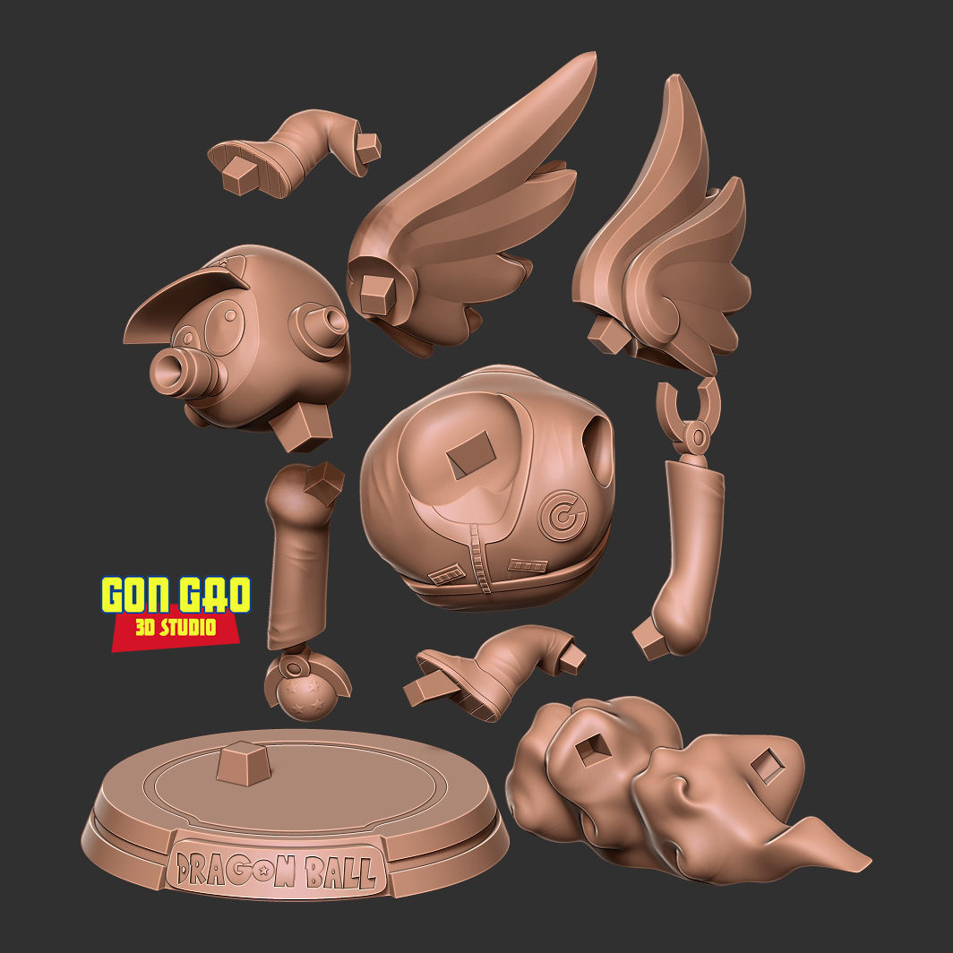 Toribot - Akira Toriyama 3D print model_2