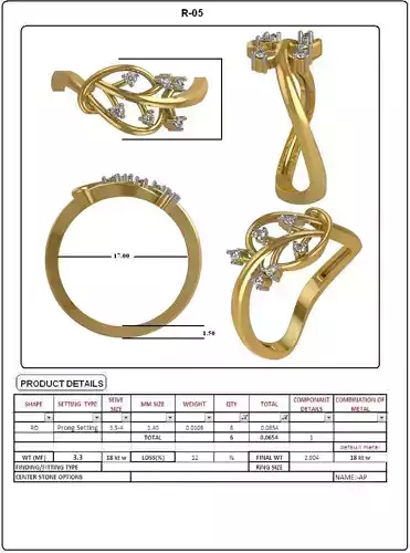 Shemaroo Ring Design 3D print model