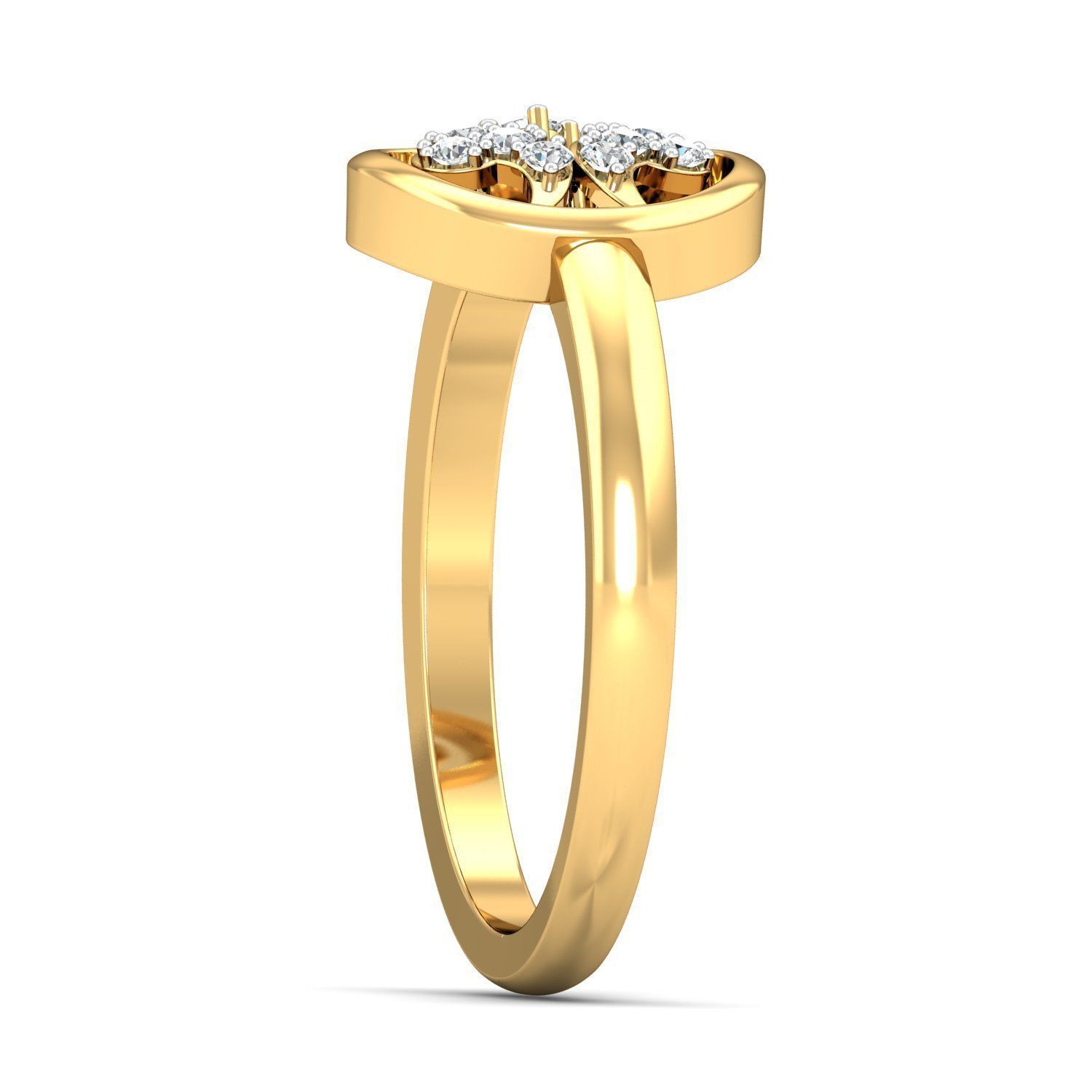 Hulie Ring Design 3D print model_3