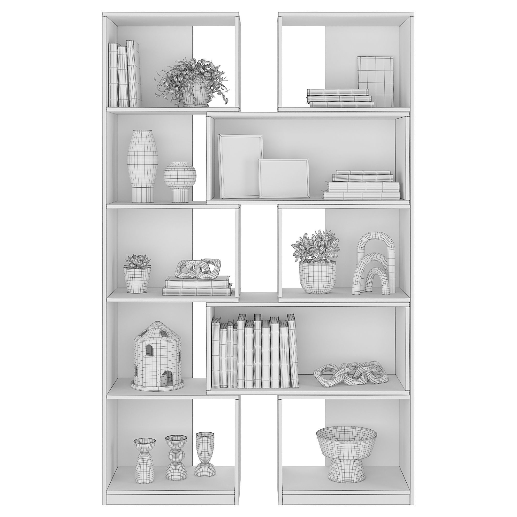 Transformable rack Taipei 3D model_1