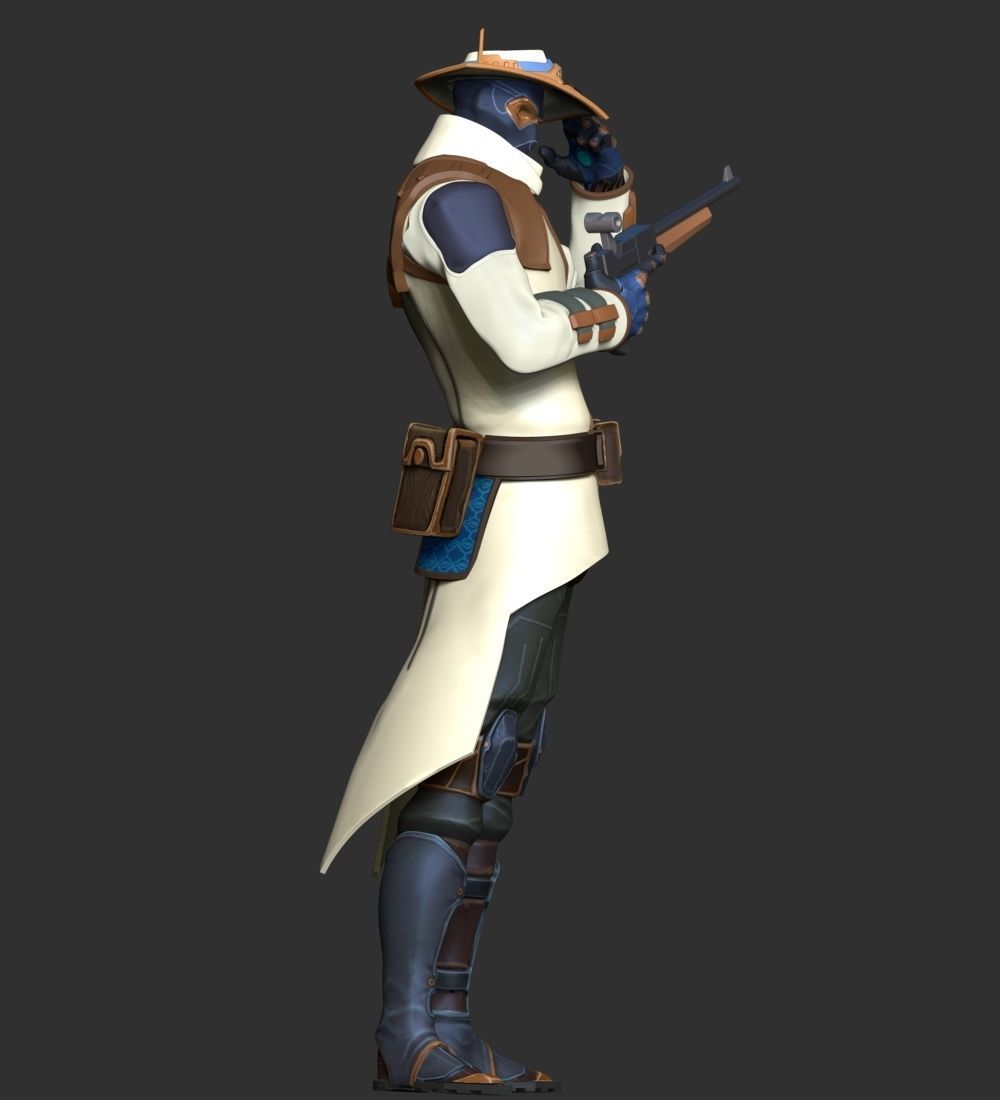 Cypher - Valorant 3D print model_8