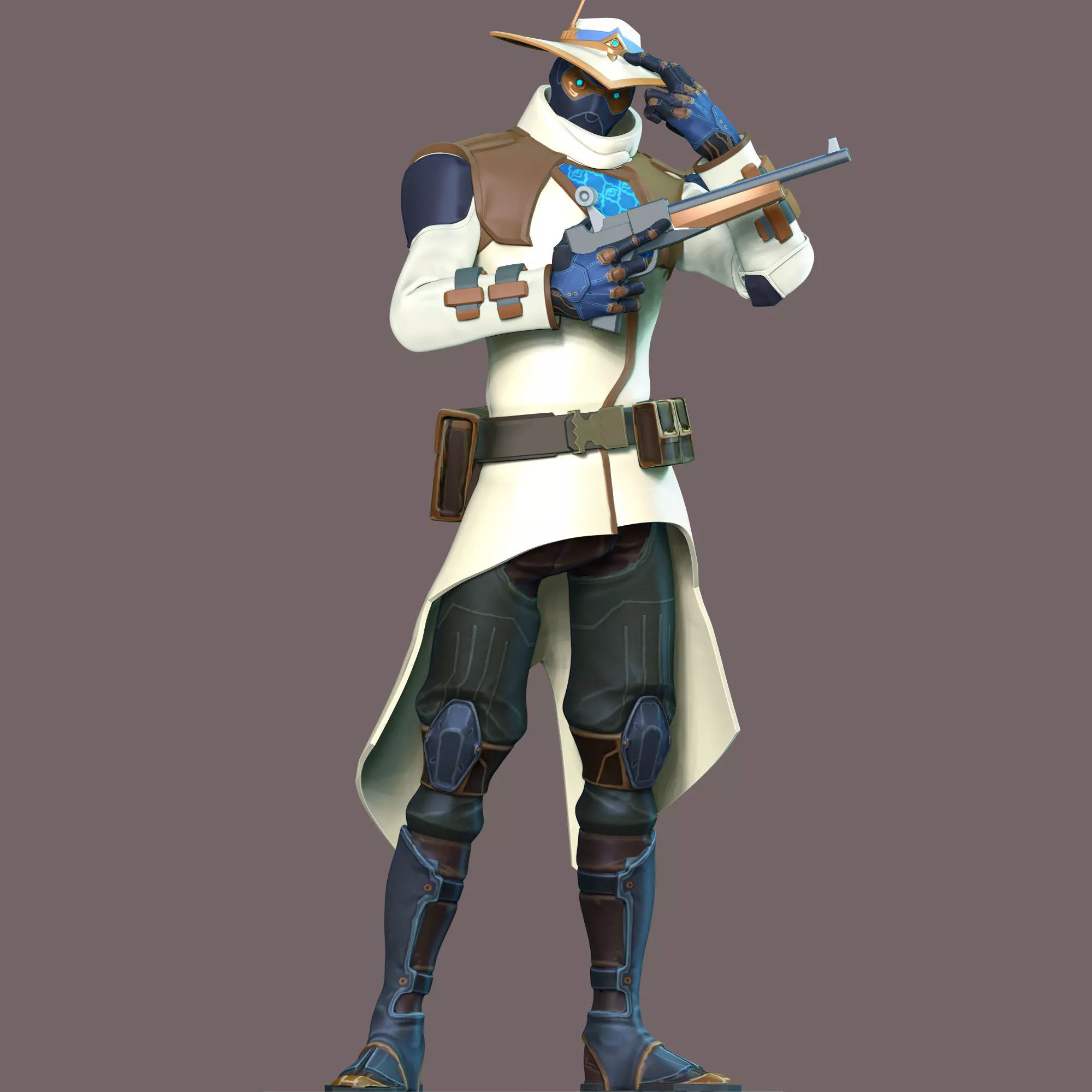 Cypher - Valorant 3D print model_0