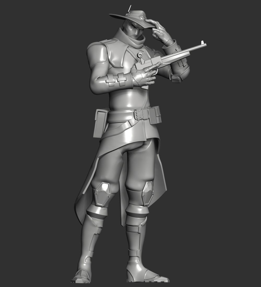 Cypher - Valorant 3D print model_3