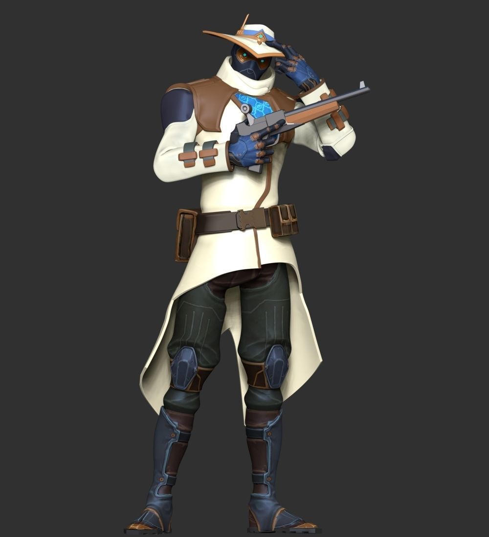 Cypher - Valorant 3D print model_2