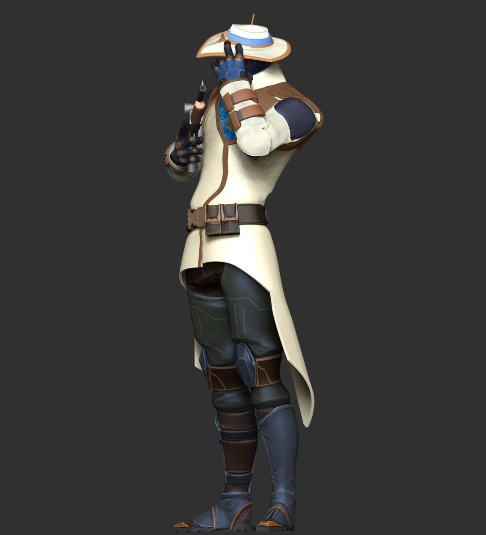 Cypher - Valorant 3D print model_5