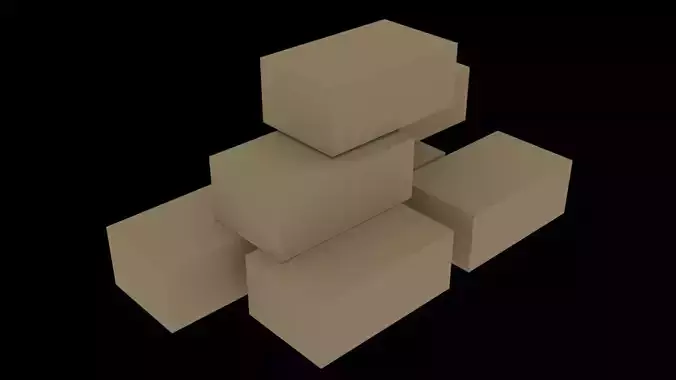 Low Poly Game Ready Boxes