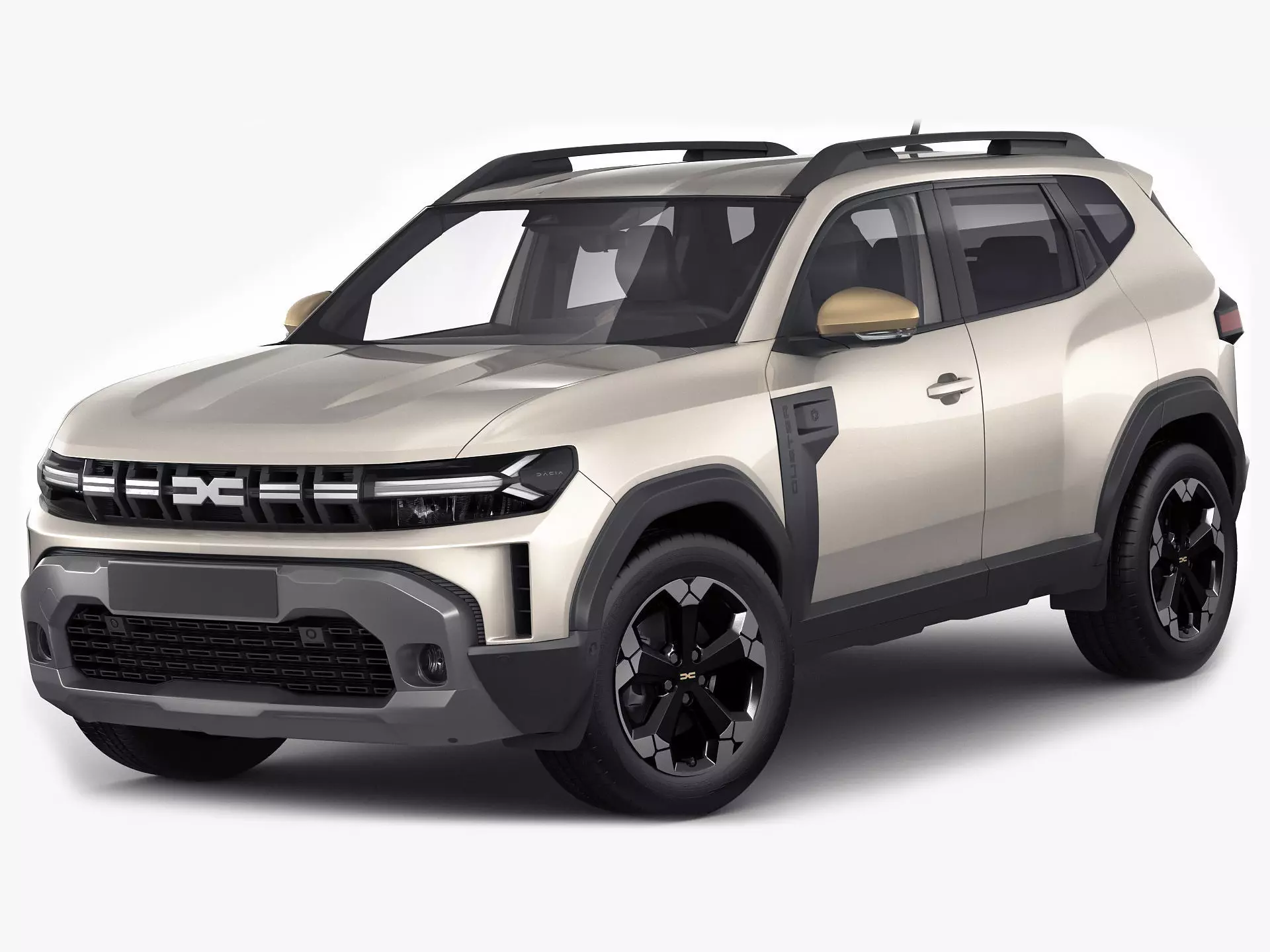 Dacia Duster 2024 3D model_0