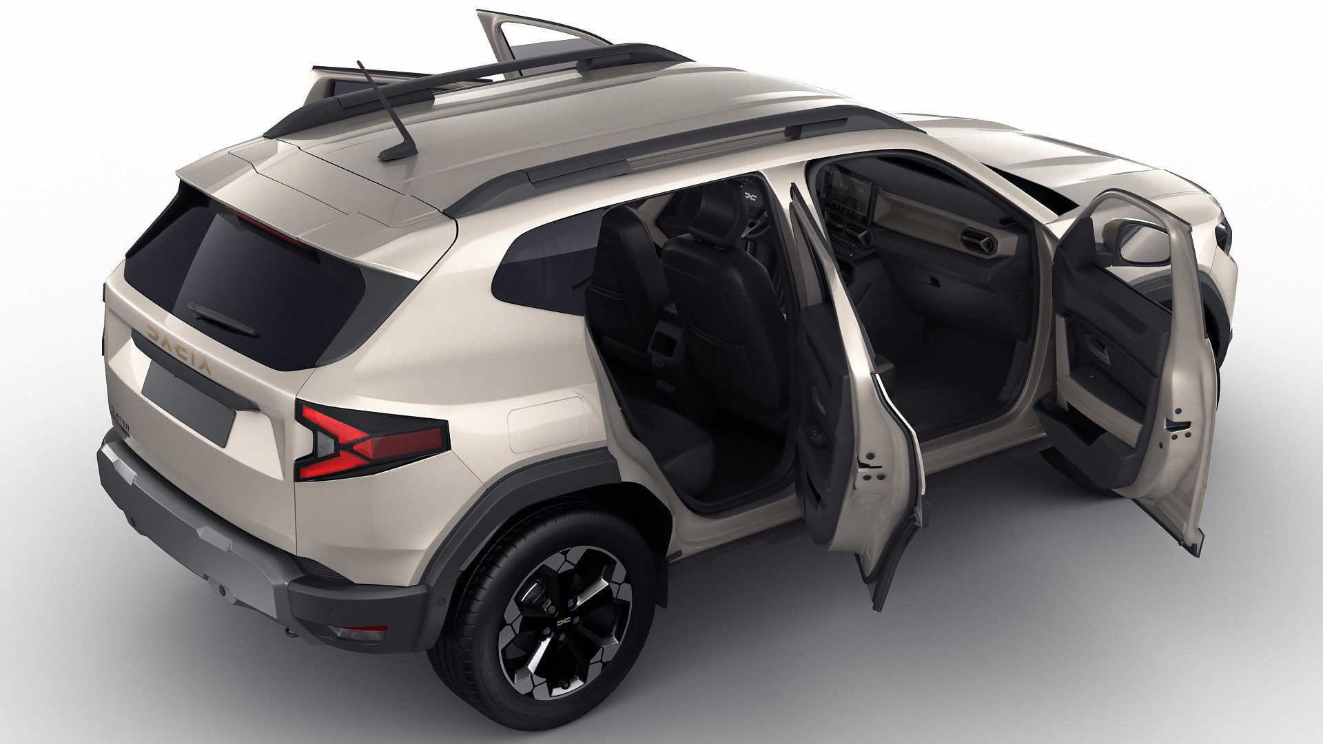 Dacia Duster 2024 3D model_19