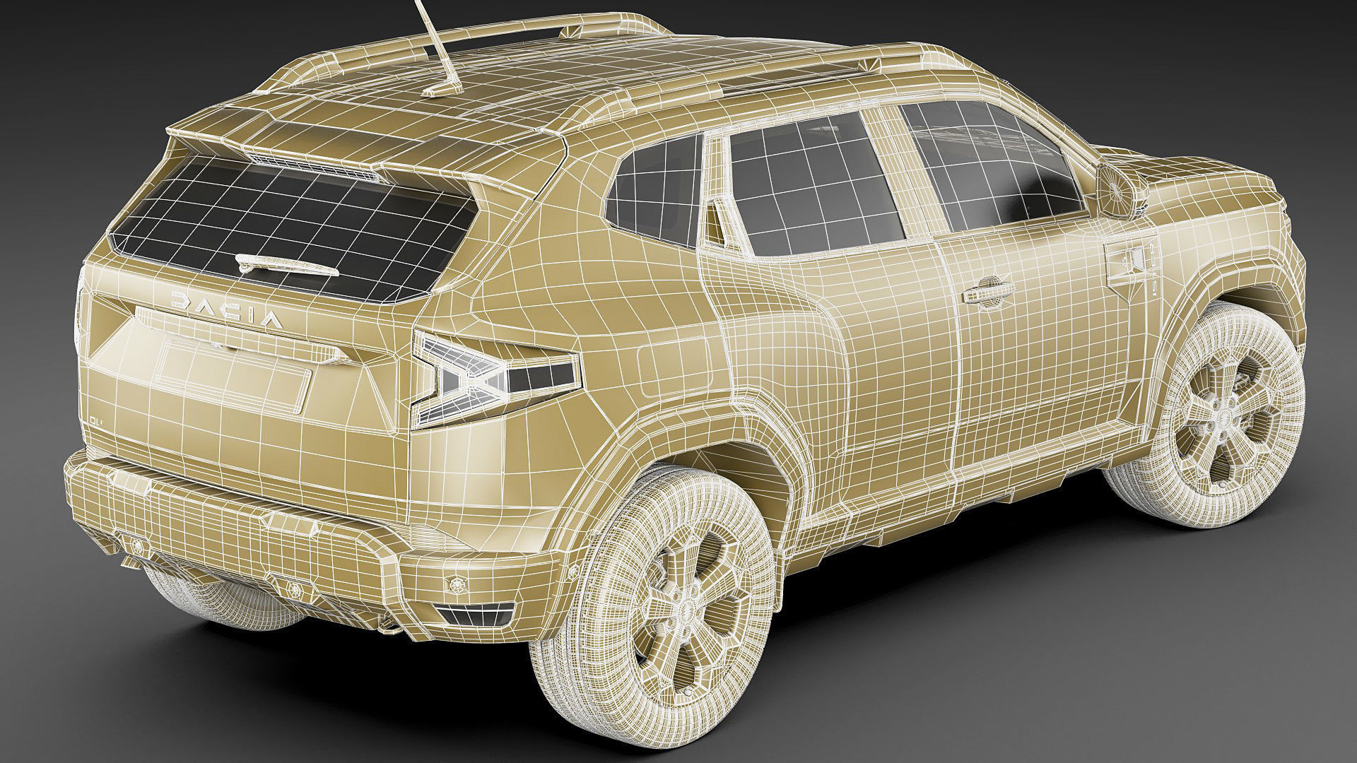 Dacia Duster 2024 3D model_34