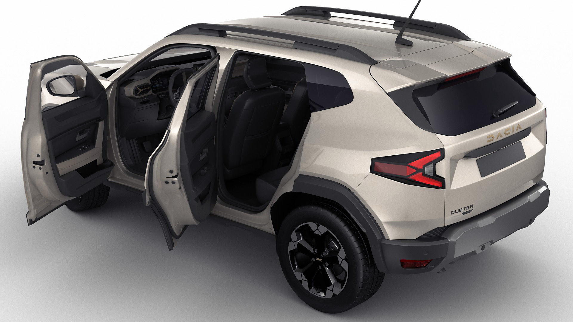 Dacia Duster 2024 3D model_2