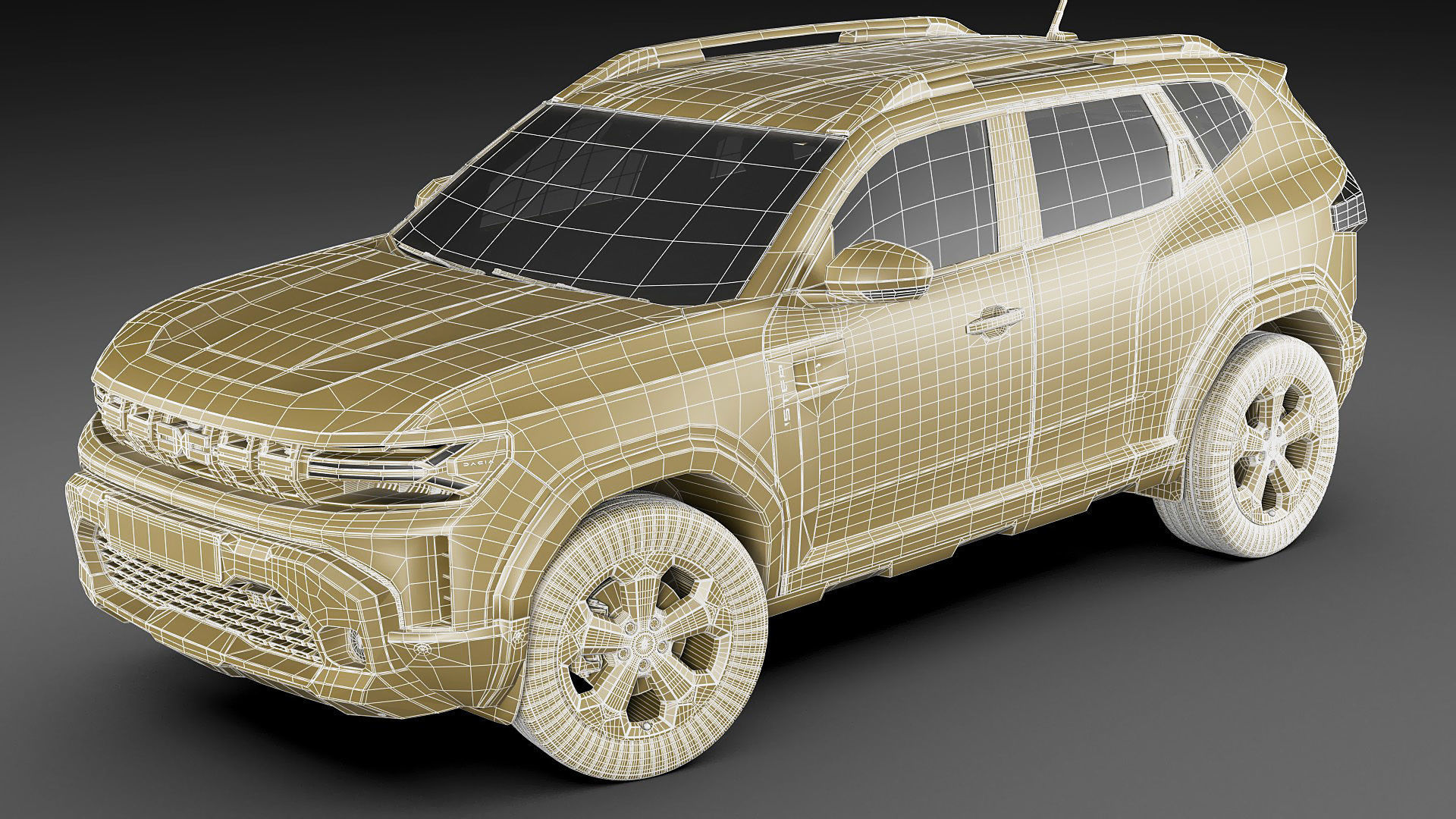 Dacia Duster 2024 3D model_33