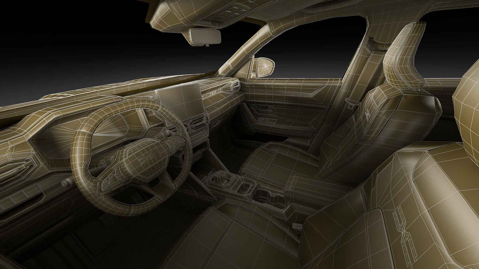 Dacia Duster 2024 3D model_35